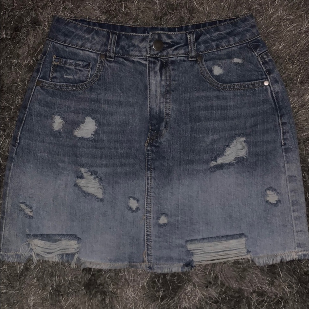GB denim skirt✨ Worn once and washed**